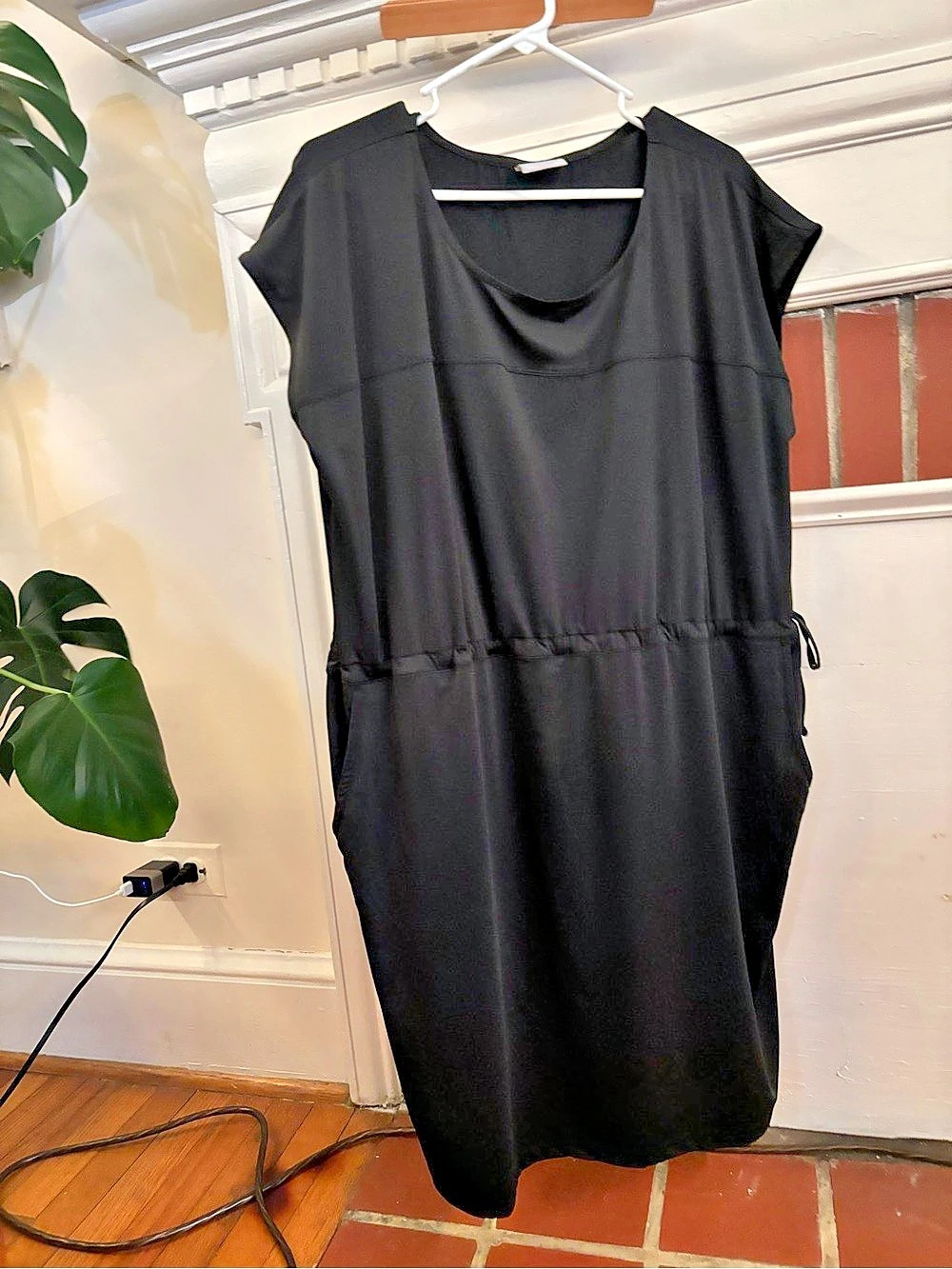 Columbia All Seasons midi dress; black